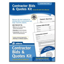 Contractor Bids & Quotes, Forms and Instructions