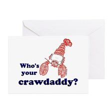 Who's Your Crawdaddy Greeting Cards (Pk of 10) for
