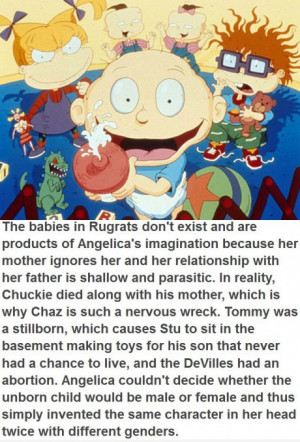 Life Before: I looked up more information on the Rugrats Theory