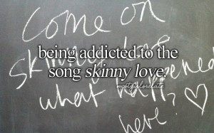 music song bon iver skinny love birdy