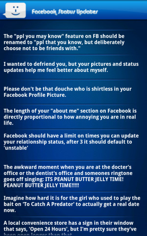 ... Twitter / SnapChat / Instagram - Hilarious ROFL Statuses Quotes about