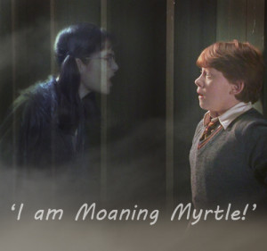 moaning myrtle quotes. Moaning Myrtle And Harry