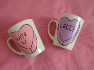 ... mug tumblr grunge hipster indie tea heart quote on it cute coffee