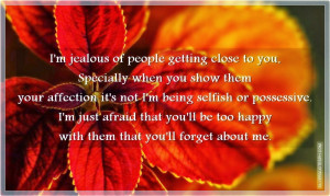 Jealous Of People Getting Close To You, Picture Quotes, Love Quotes ...