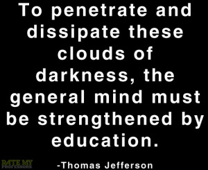 Thomas Jefferson.....Still not a good reason to use the word penetrate ...