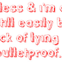 lying quotes photo: I'm careless and I'm cruel but i'm still easily ...