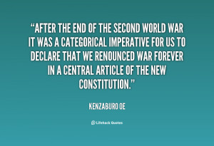 End Of The World Quotes http://quotes.lifehack.org/quote/kenzaburo-oe ...