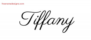 tiffany name graphics