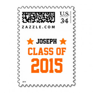 2015 or Any Year Class Of New Grad with Stars V16Z Postage