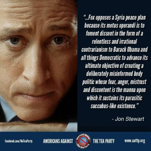 Jon Stewart quote. 