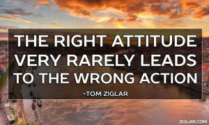 Have the right attitude!