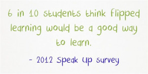 Flipped learning quote