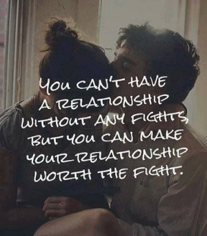 Make your relationship worth the fight