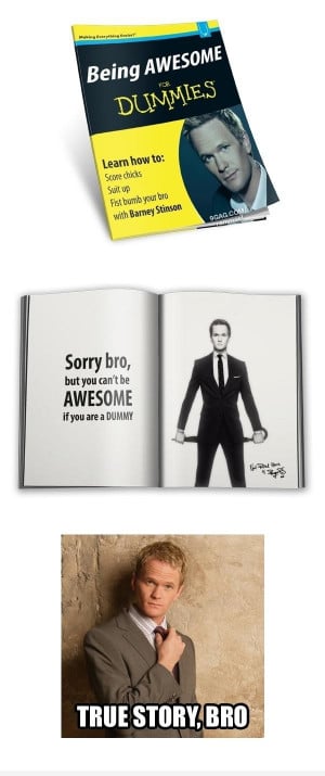 Being awesome for dummies