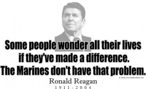 Quotes Of Ronald Reagan About Marines. QuotesGram