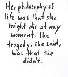 Fight Club- anther great quote from author Chuck. Exactly More