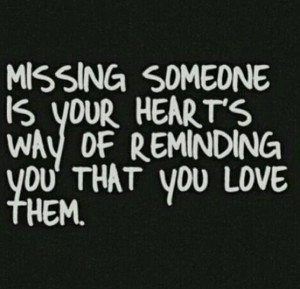 Missing Someone