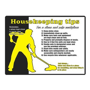 Work Safety Photos Housekeeping Tips