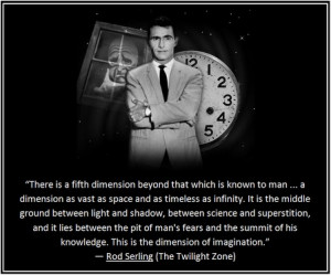 Rod Serling. Loved his writing ever since junior high when I wrote a ...