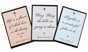 wedding guests will want to keep their wedding invitations forever