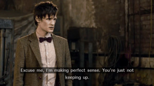 funny gifs doctor who eleventh doctor matt smith haha lol humour witty