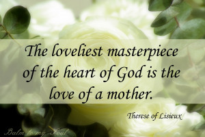 we all have a mother figure that embodies love for love and mother ...
