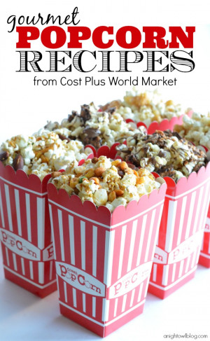Gourmet Popcorn Recipes are the perfect addition to movie night! Pick ...