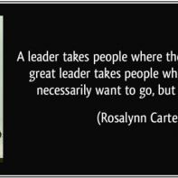 Inspirational quote about leadership