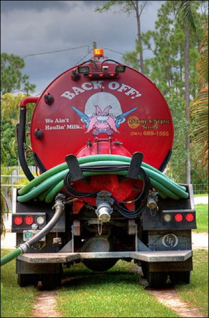 These fifteen septictank truck signs are very funny. They remind