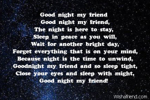 Night Time Poems And Quotes. QuotesGram