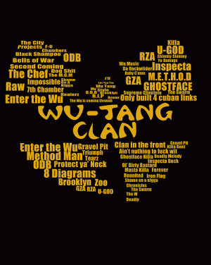 wu tang wu tang clan odb RZA method raekwon the chef