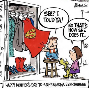 LOL, mom-kid cuteness