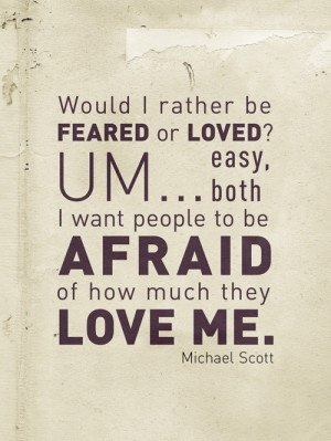 love michael scott sfm.