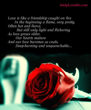 Deep Romantic Love Poems and Quotes