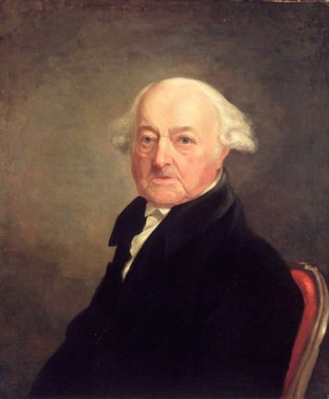 John Adams. Painting by Samuel Morse. Public domain.