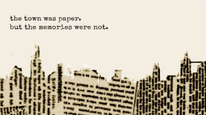 paper towns for a paper girl
