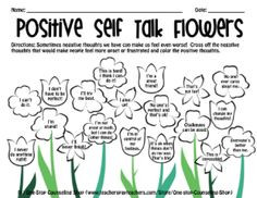 ... health flower positive schools counseling talk flower positive self
