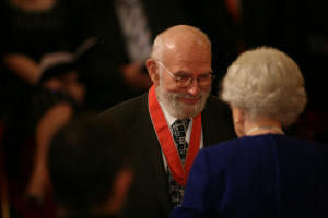 Dr. Oliver Sacks is made a CBE by The Queen at Buckingham Palace in ...