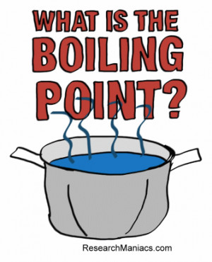 what is the boiling point do you know what the boiling point is