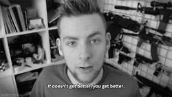gifs quote Black and White YouTube inspirational bw perfect human ...