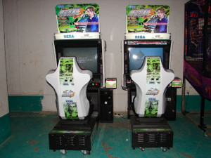 Initial D Arcade stage 3 car racing video arcade game machine