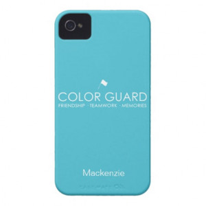 Color Guard iPhone Cases