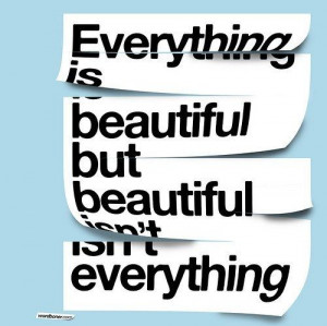Beautiful,Blue,Everything,Quote,Truth