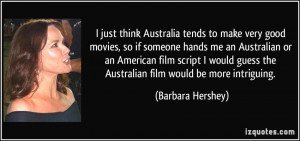 Australian Film Quotes
