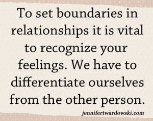 ... we are feeling then we have separated ourselves from the other person