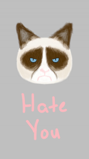 Grumpy Cat I Hate You