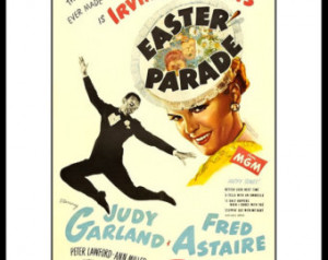 ... Poster with Fred Astaire Judy Garland, Poster Print A4 and A3 sizes