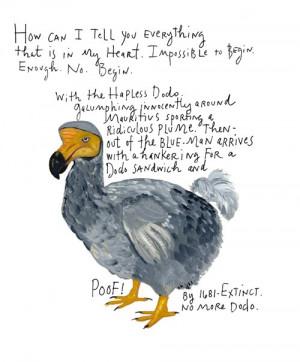 Illustration from Maira Kalman's book The Principles of Uncertainty