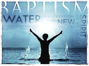 Baptism Symbols Water What is water baptism?