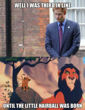 Royal baby almost got Lion King welcome